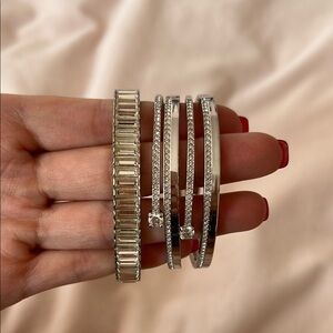 Michael Kors Silver Bracelet Collection